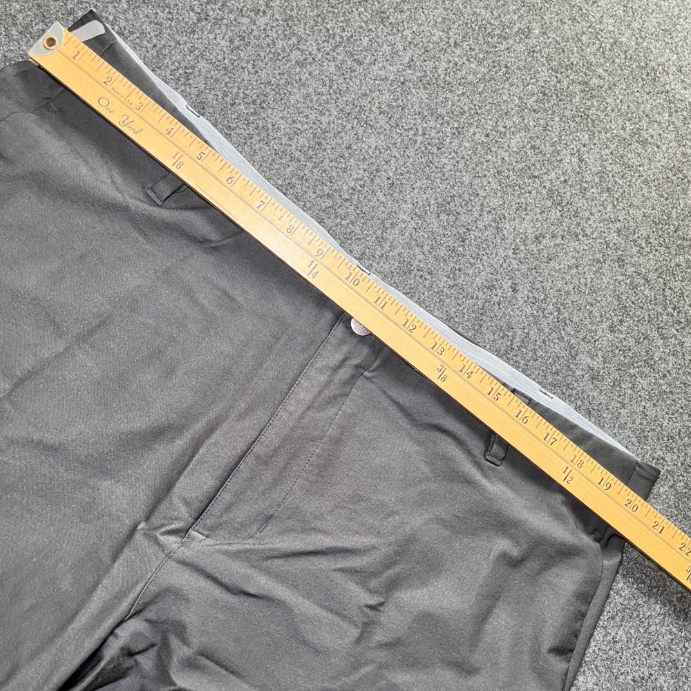 Adidas Golf Shorts Mens 40 Black Excellent Ultimate365 FJ9880 3-Stripe‎ Stretch - Picture 7 of 9